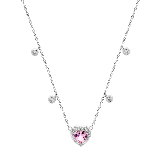 LOTUS SILVER NECKLACE LP3589-1/1 SILVER, WOMEN