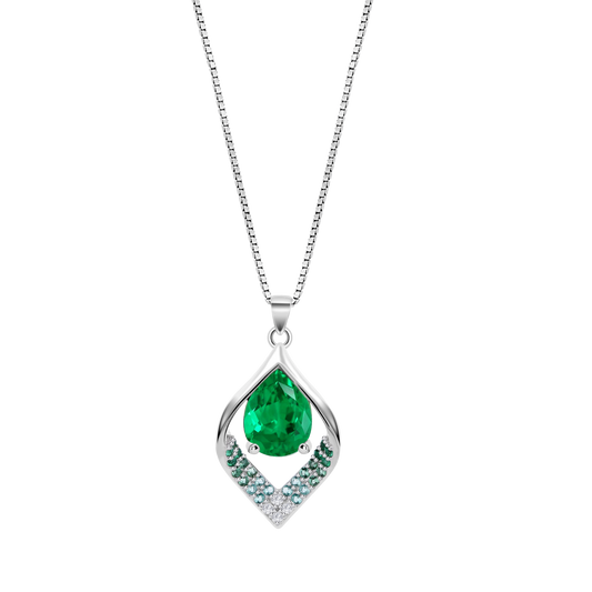LOTUS SILVER NECKLACE LP3711-1/3 SILVER, WOMEN