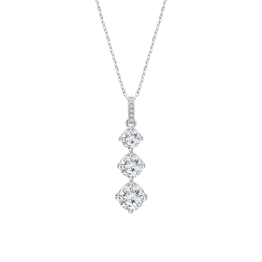 LOTUS SILVER NECKLACE LP3785-1/1 SILVER, WOMEN