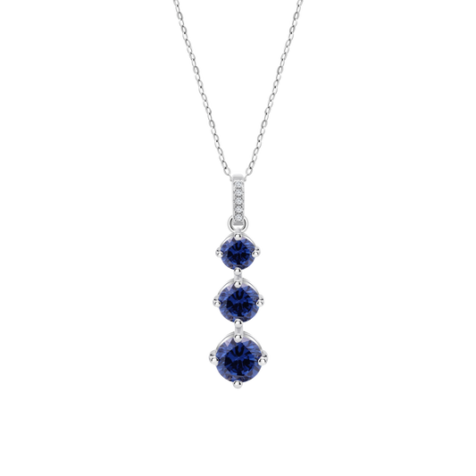 LOTUS SILVER NECKLACE LP3785-1/2 SILVER, WOMEN