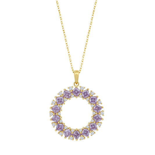 LOTUS SILVER NECKLACE LP3838-1/2 SILVER, WOMEN