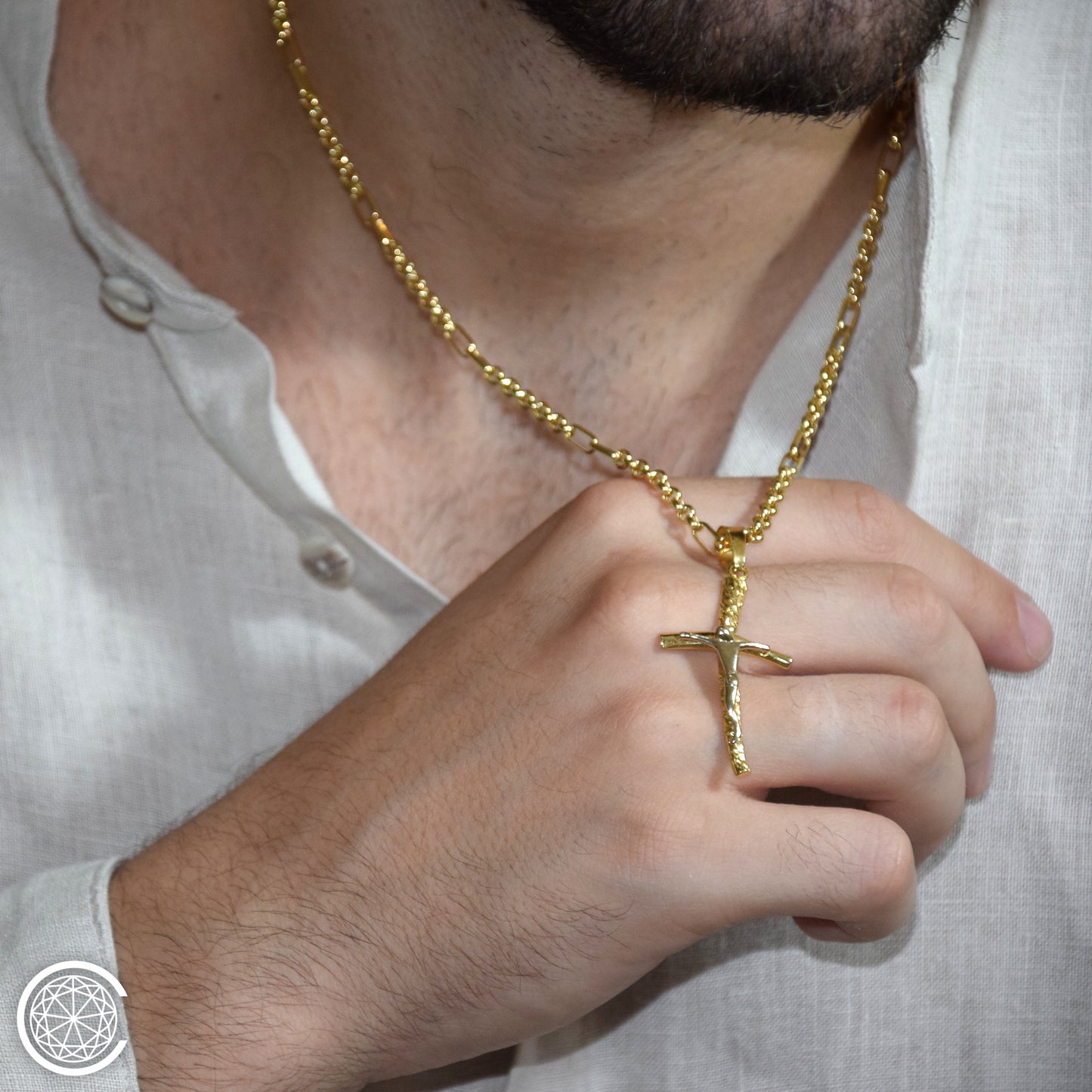 Croce oro 18k
