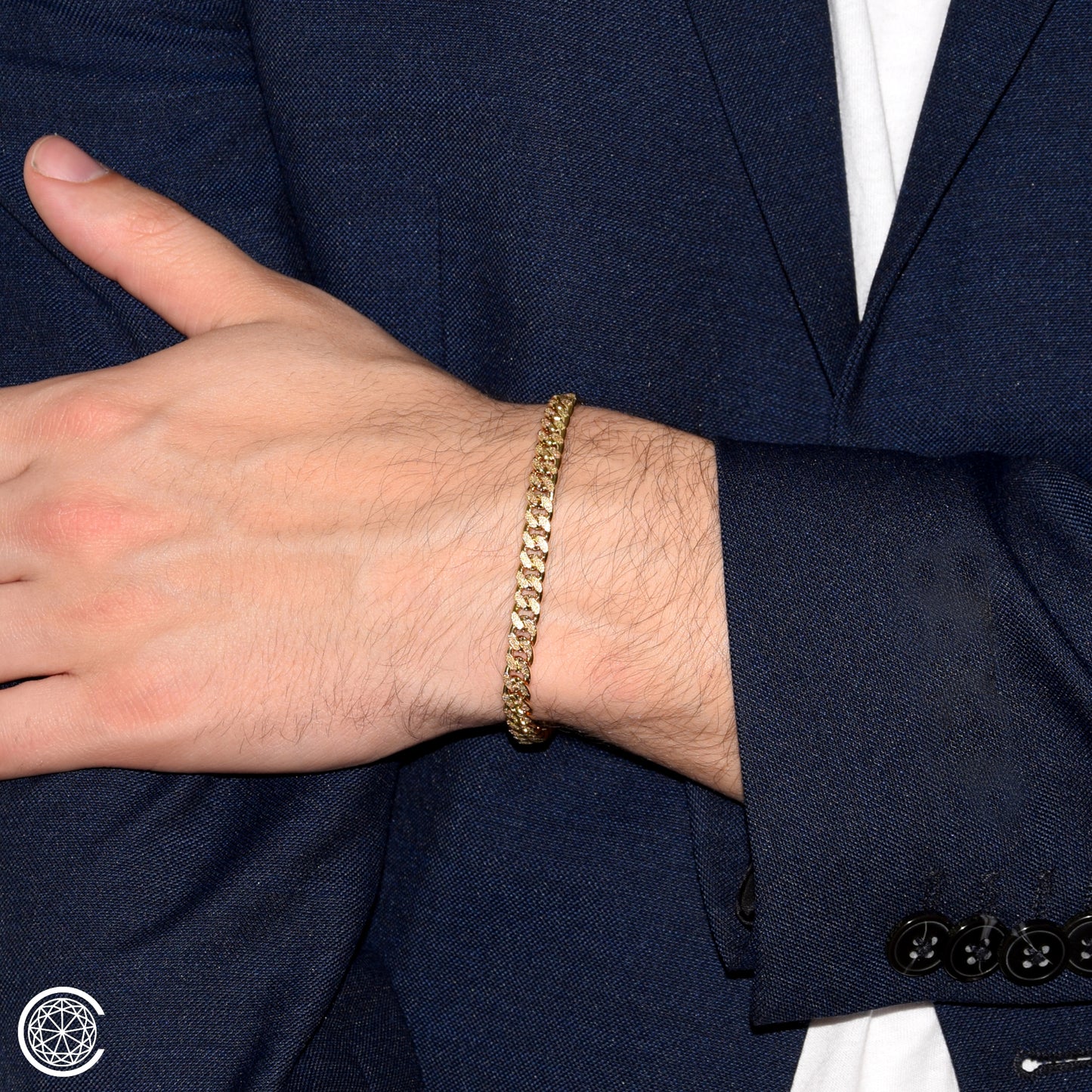 Bracciale Groumette oro 18k