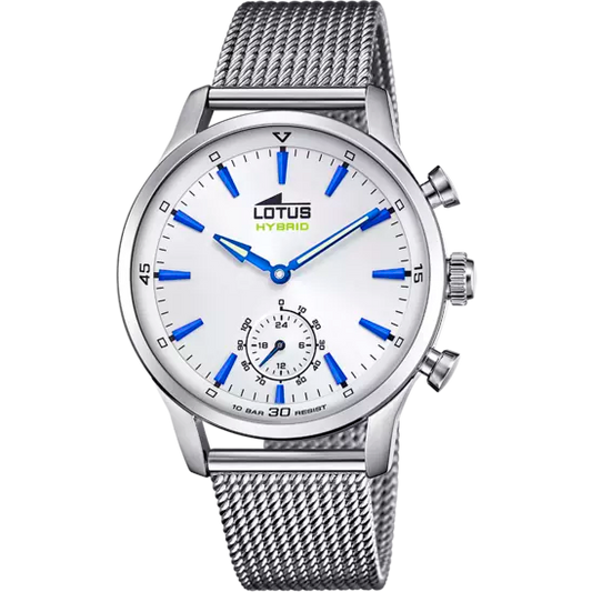 LOTUS HYBRID WHITE MEN'S WATCH