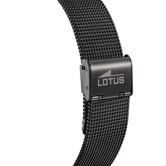 OROLOGIO LOTUS IBRIDO NERO E ORO UOMO