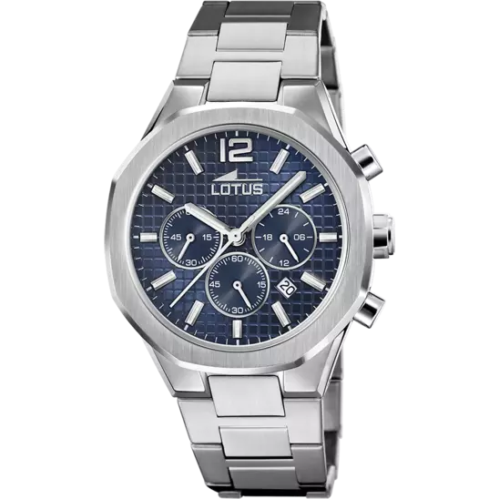 OROLOGIO LOTUS CON CRONOGARFO AZZURRO UOMO