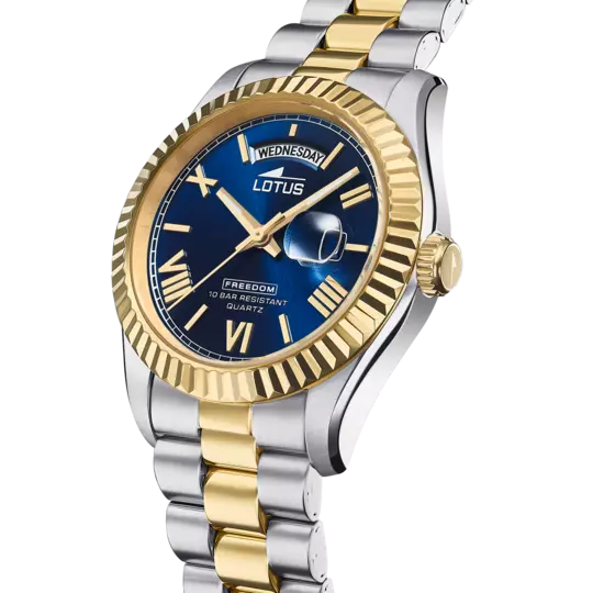 OROLOGIO LOTUS BICOLORE FREEDOM UOMO