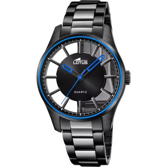 OROLOGIO LOTUS NERO UOMO