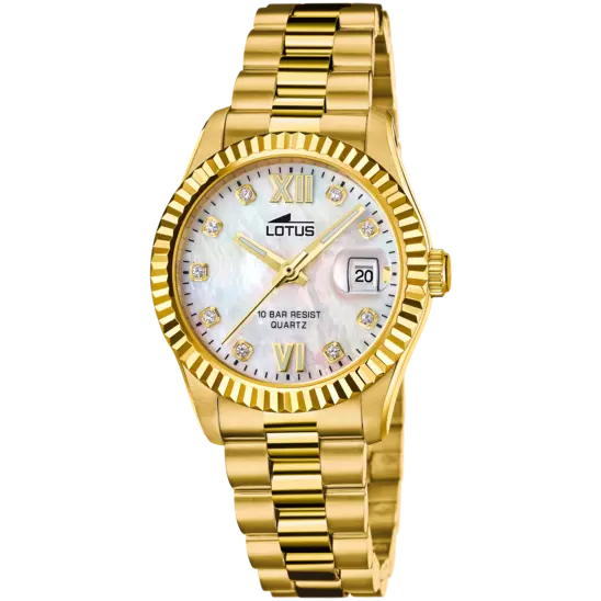 OROLOGIO LOTUS FREEDOM ORO DONNA
