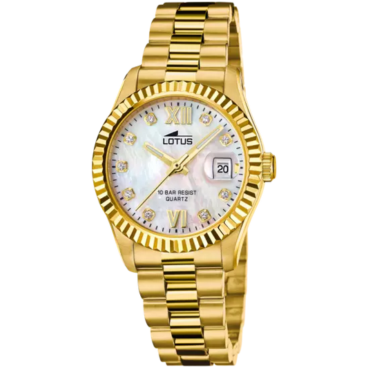 MONTRE LOTUS FREEDOM GOLD POUR FEMME