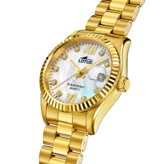OROLOGIO LOTUS FREEDOM ORO DONNA