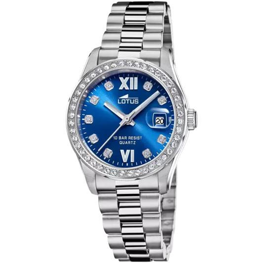 MONTRE LOTUS FREEDOM À CADRAN BLEU POUR FEMME