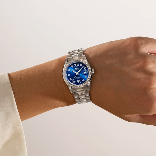 OROLOGIO LOTUS FREEDOM CON QUADRANTE BLU DONNA