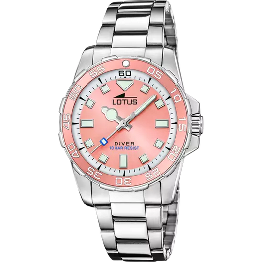 MONTRE LOTUS ROSE TENDANCE POUR FEMME