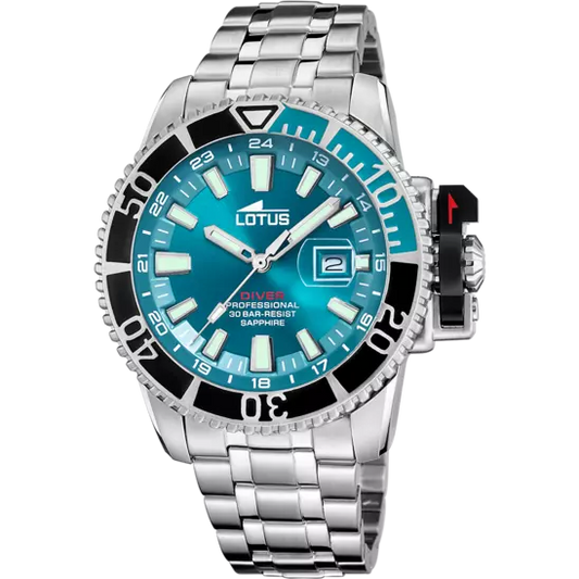 LOTUS DIVER PRO MEN'S BLUE WATCH