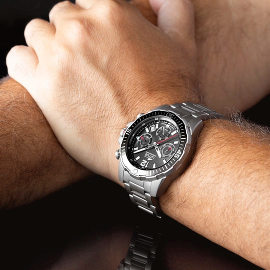 OROLOGIO LOTUS CHRONO GRIGIO UOMO