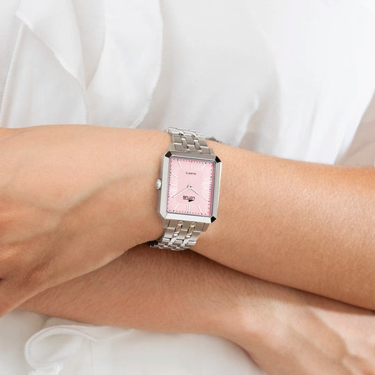 OROLOGIO LOTUS RETTANGOLARE ROSA DONNA