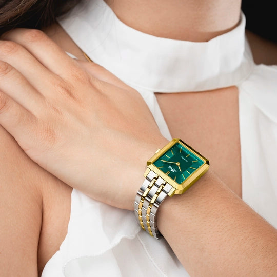 OROLOGIO LOTUS RETTANGOLARE BICOLORE DONNA