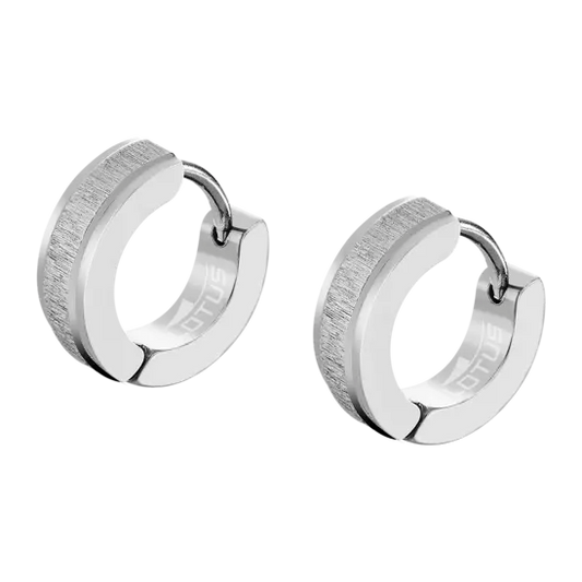 Lotus Style Earrings LS2152-4/1 316L Stainless Steel, Men