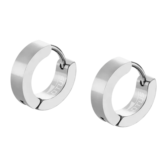 Boucles d'oreilles Lotus Style LS2160-4/1 en acier inoxydable 316L, pour hommes