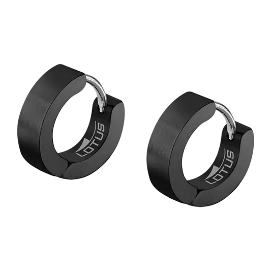 Boucles d'oreilles Lotus Style LS2160-4/5 en acier inoxydable 316L, pour hommes