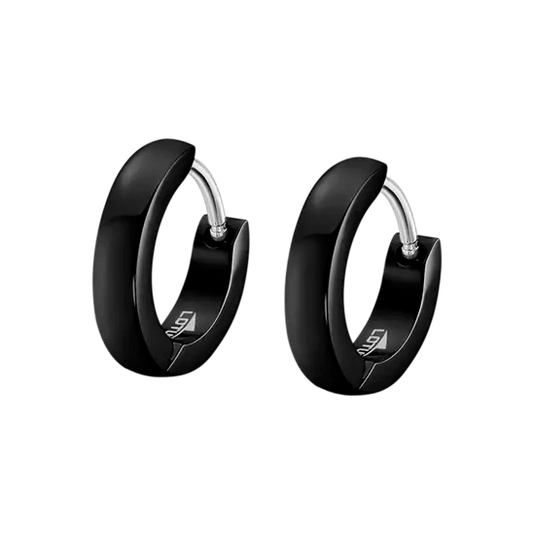 Lotus Style LS2226-4/3 316L Stainless Steel Earrings, Men