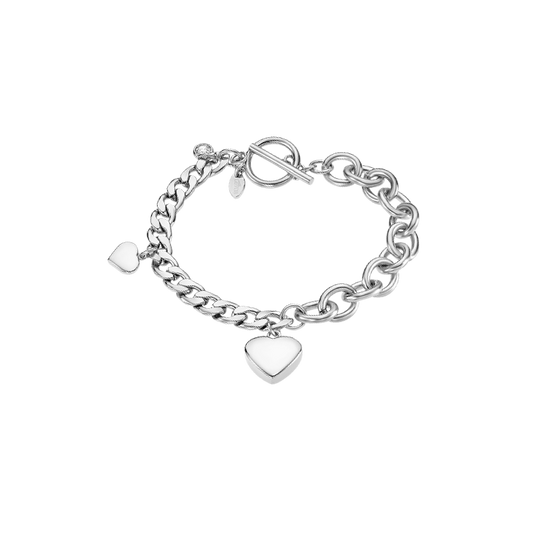 Lotus Style Woman's Heart Bracelet LS2334-2/1 316L Stainless Steel, Women