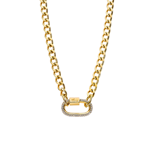 Collier Lotus Style Urban Woman Fantasy LS2338-1/2 en acier inoxydable 316L, pour femme