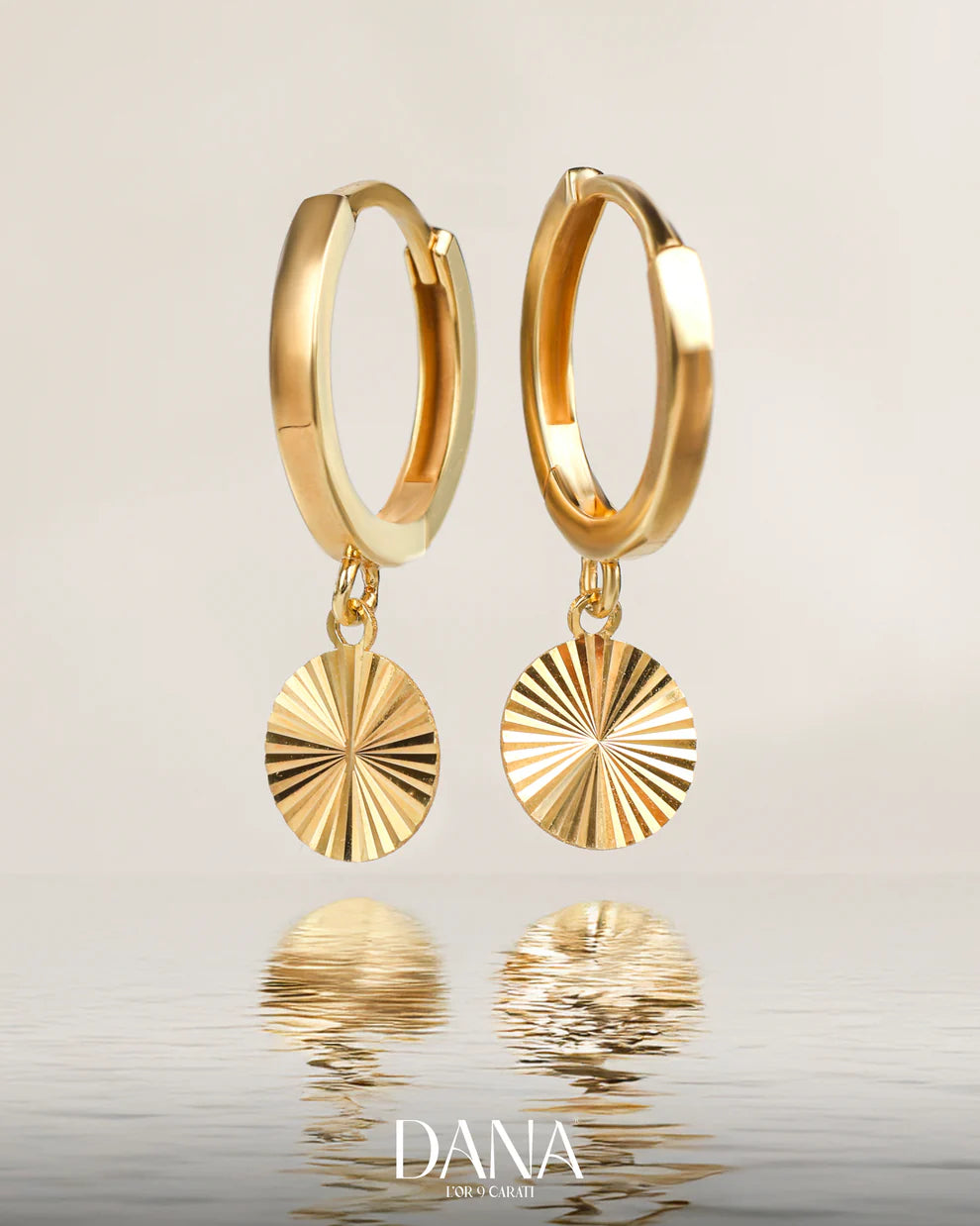 Orecchini da Donna collezione dolci luci oro 9 carati DANA L'OR 9 CARATI