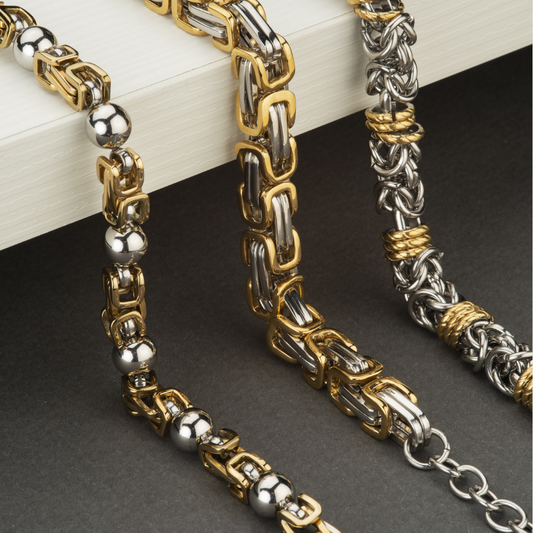 BARBIERI MAN Byzantine Bracelet