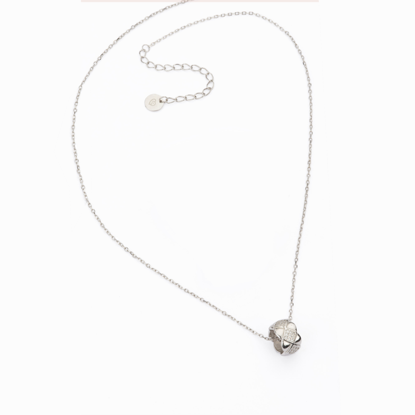 Collana rombi argento 925 BARBIERI