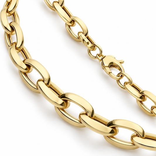 Collier ras-de-cou dégradé en or 18 carats pour femme
