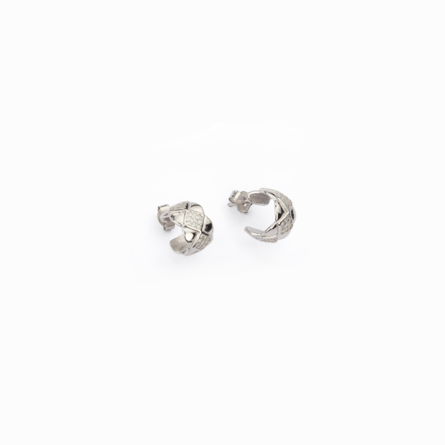 Orecchini rombi argento 925 BARBIERI