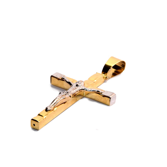 Large 18K gold cross