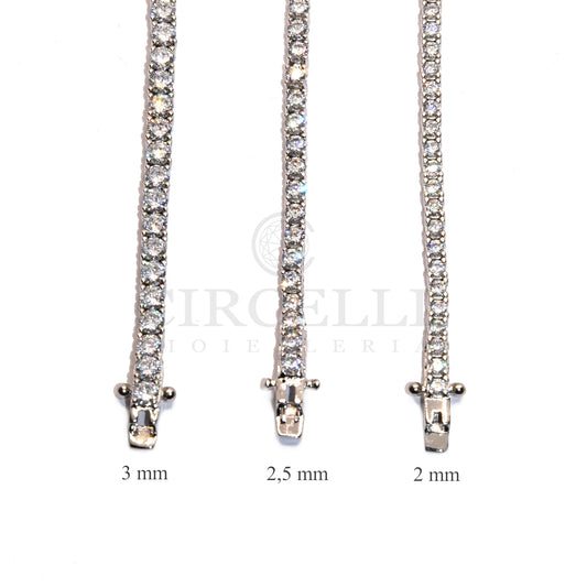 Tennis Crystal argento 925 CIRCELLI BIJOUX