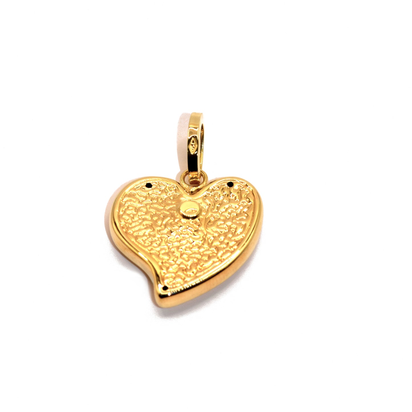 Ciondolo cuore oro 18k