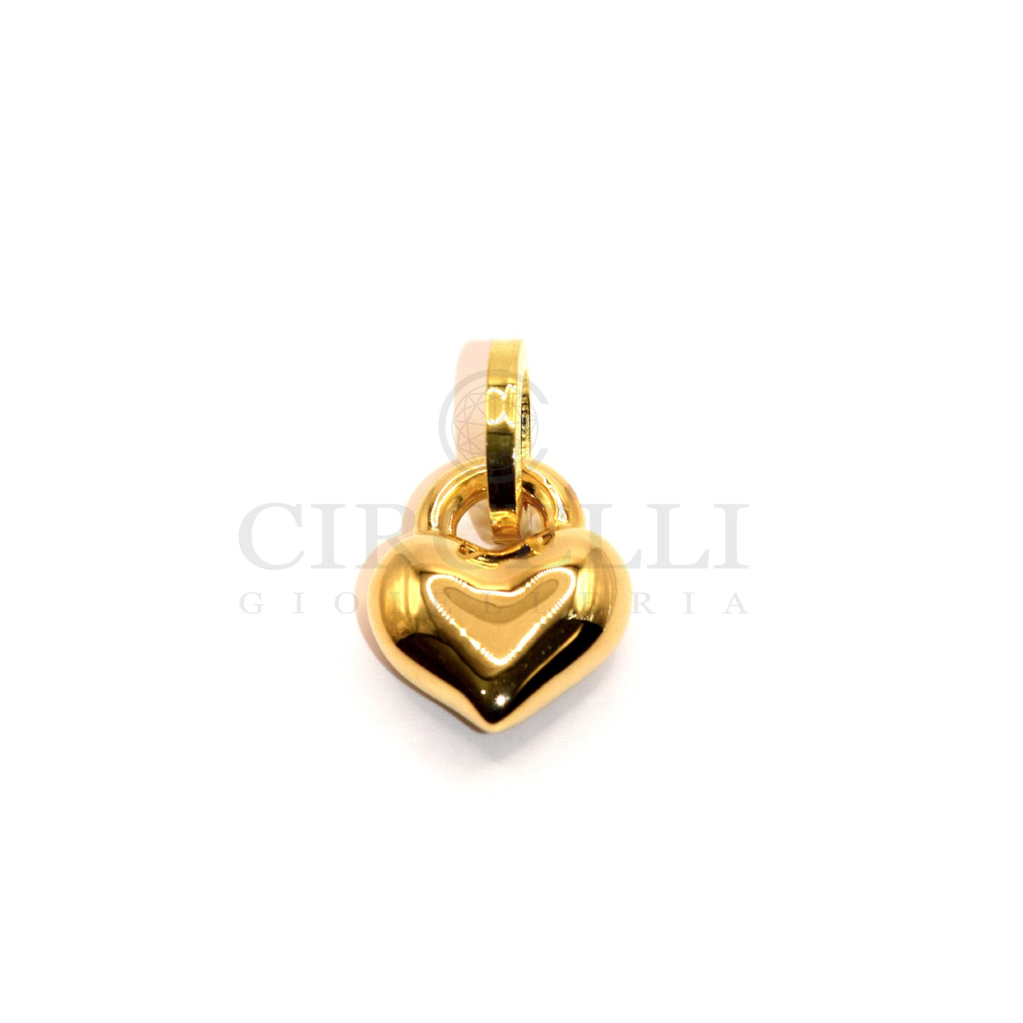 Ciondolo cuore oro 18k