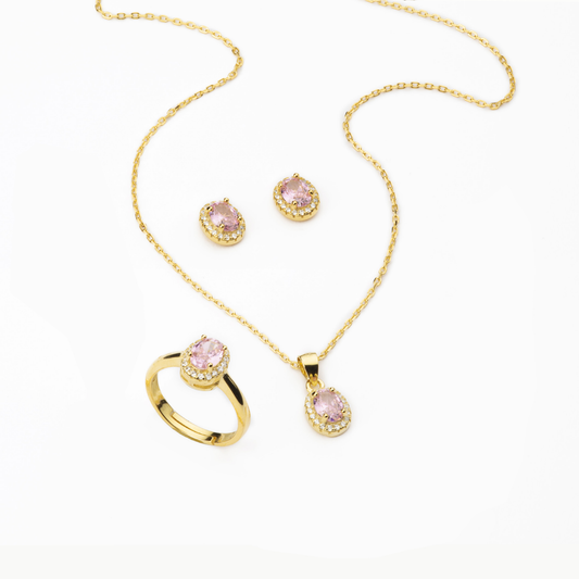 BARBIERI 925 Silver Oval Rose Ring