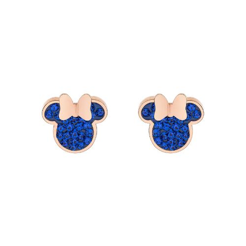 Orecchini Minnie cristalli blu DISNEY