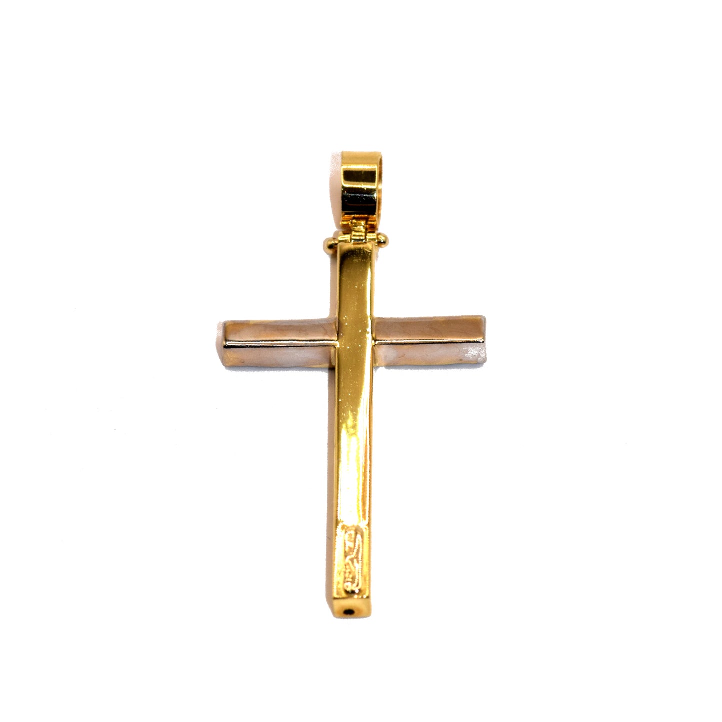 Croce stilizzata oro 18k