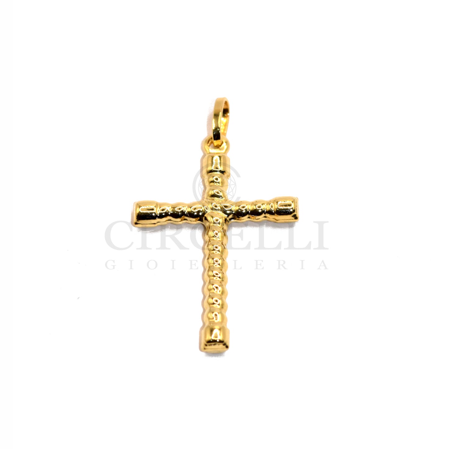 Croce stilizzata oro 18k