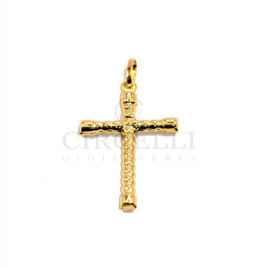 Croce stilizzata oro 18k