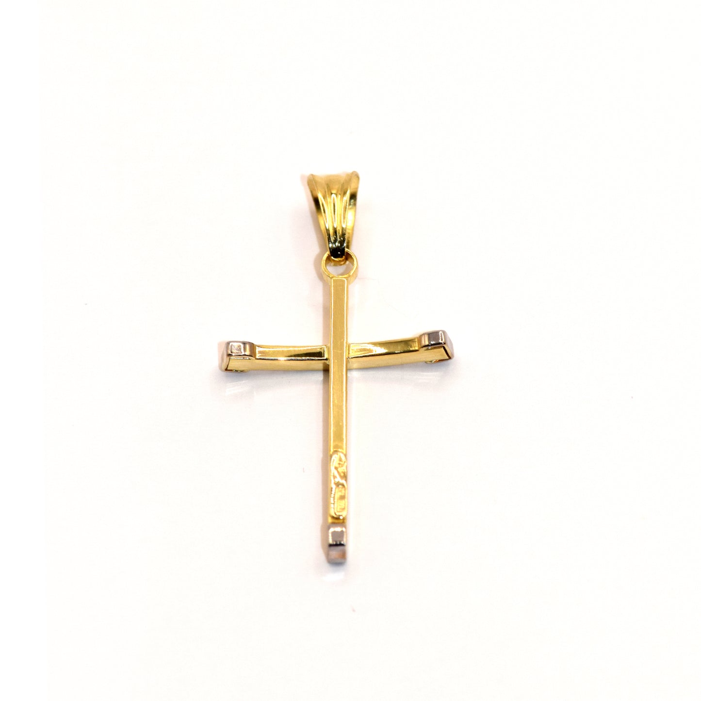Croce stilizzata oro 18k