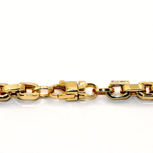 Collana catena oro 18 carati