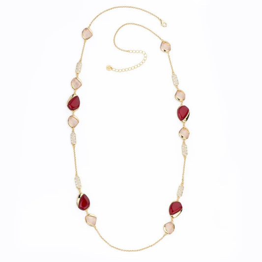 BARBIERI Long Fluid Reflex Necklace 