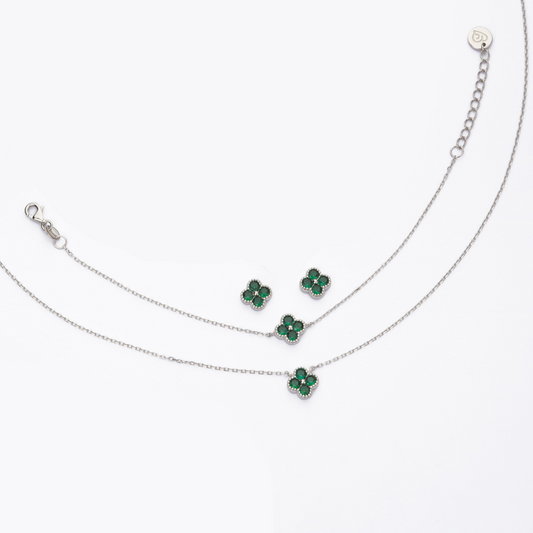 Boucles d'oreilles fleurs en argent 925 BARBIERI