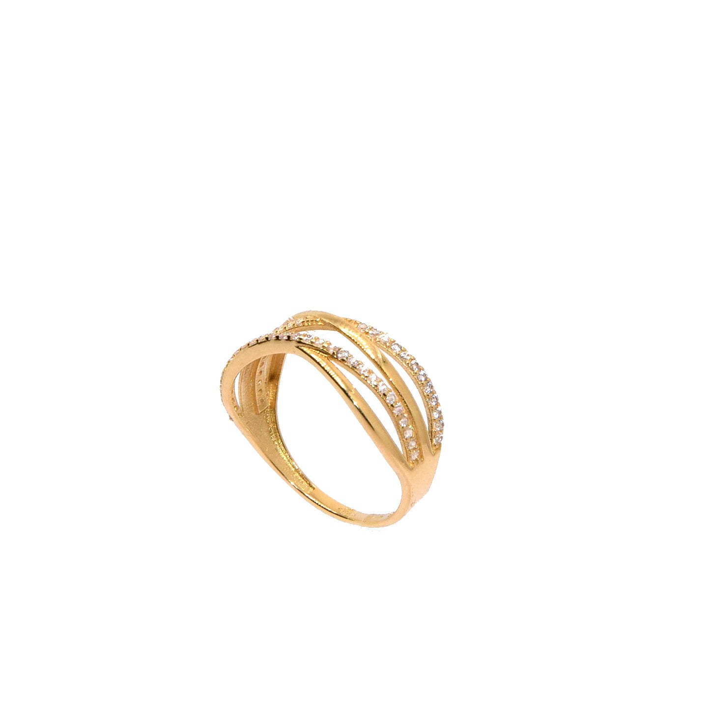 Anello donna oro giallo 18k