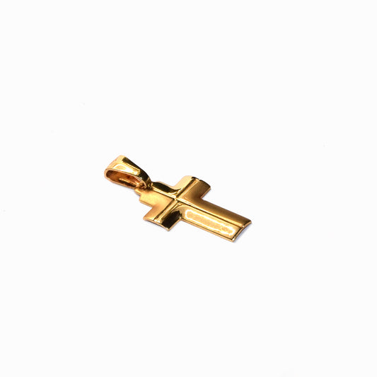 18-karat gold cross