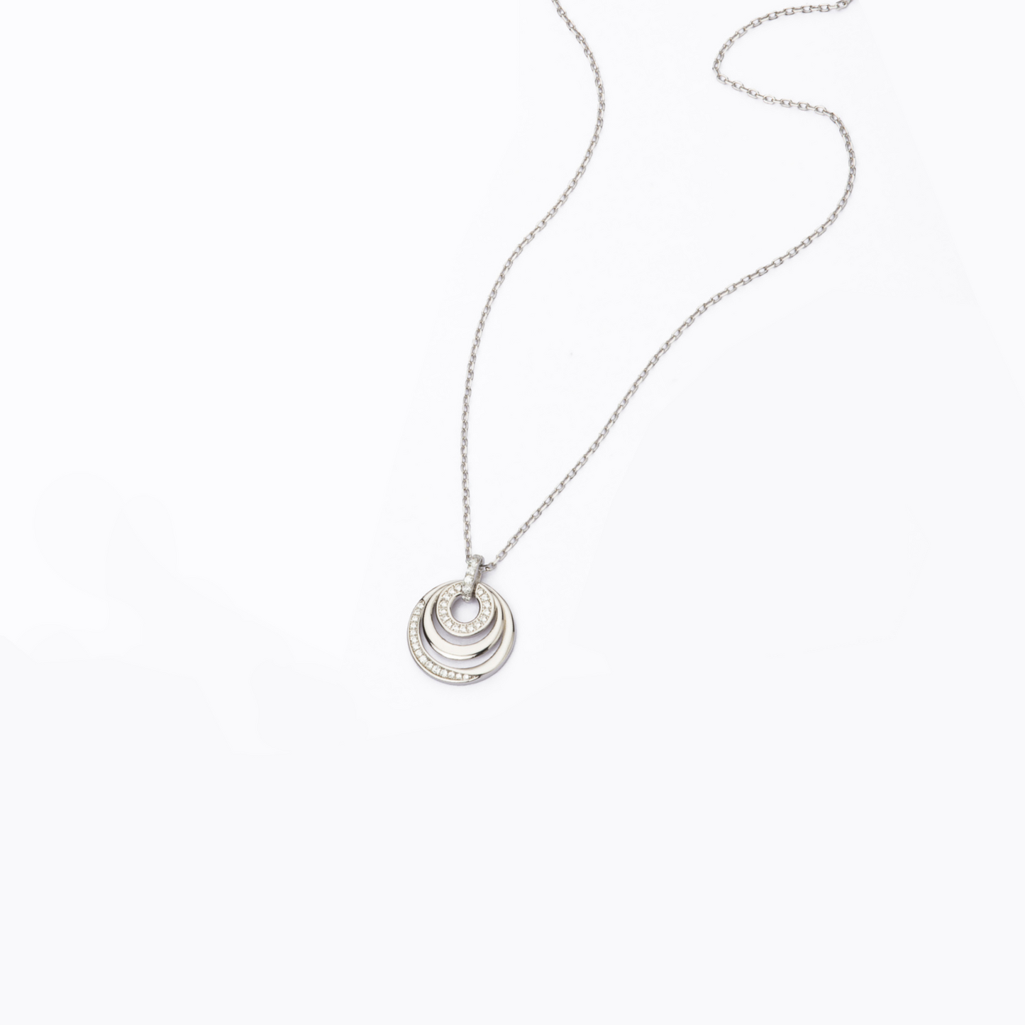 Collana anelli argento 925 BARBIERI