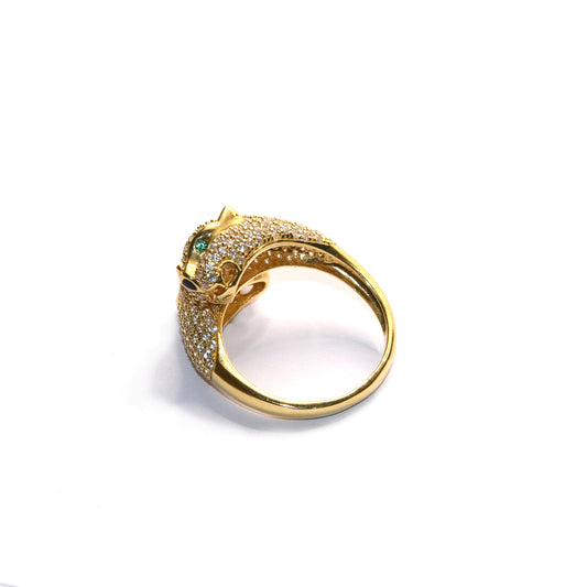 18K gold pantherè ring